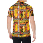 Sunset Ethnic African Tribal Print Men's Shirt