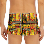 Sunset Ethnic African Tribal Print Men's Short Boxer Briefs