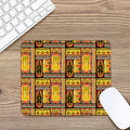 Sunset Ethnic African Tribal Print Mouse Pad