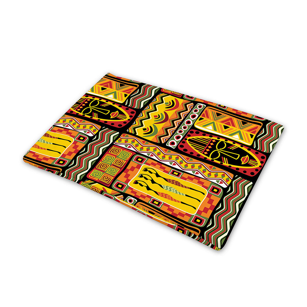 Sunset Ethnic African Tribal Print Pet Cooling Mat Cover