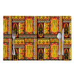 Sunset Ethnic African Tribal Print Placemat