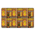 Sunset Ethnic African Tribal Print Polyester Doormat