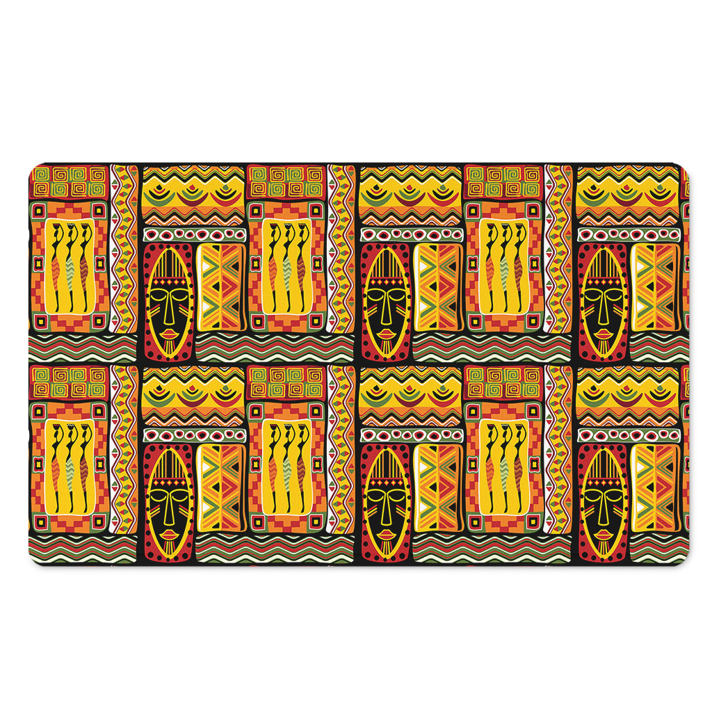 Sunset Ethnic African Tribal Print Polyester Doormat