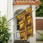 Sunset Ethnic African Tribal Print Polyester Flag