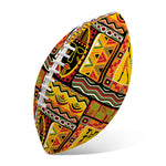 Sunset Ethnic African Tribal Print Rugby Ball