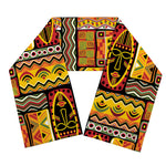Sunset Ethnic African Tribal Print Scarf