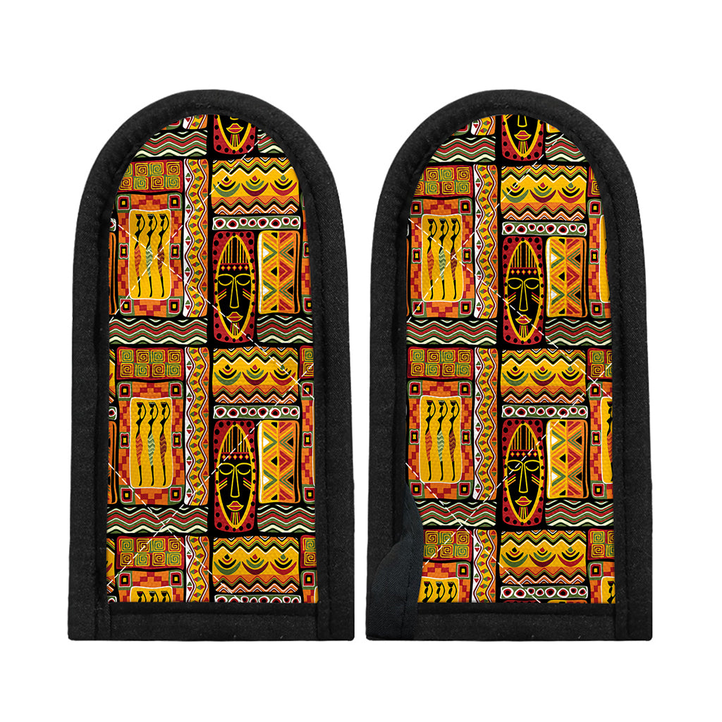 Sunset Ethnic African Tribal Print Skillet Handle Cover