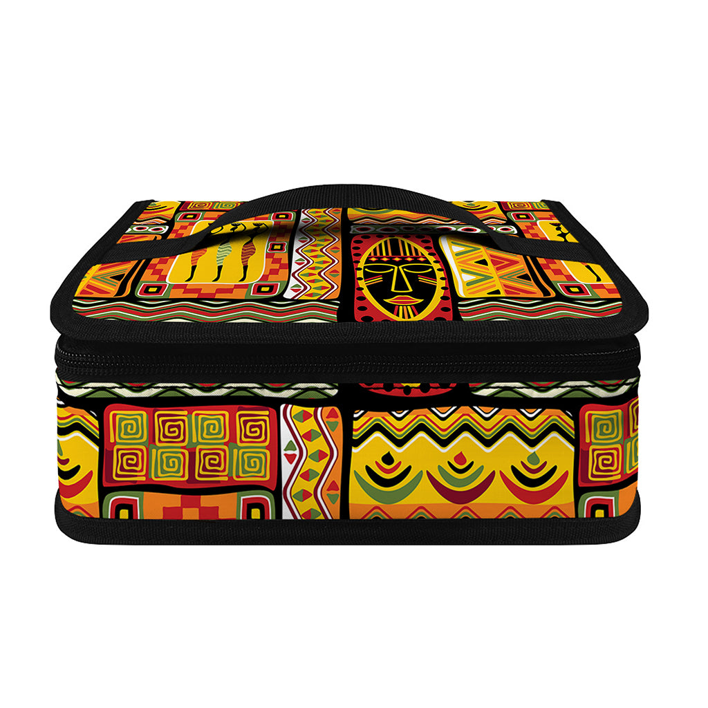 Sunset Ethnic African Tribal Print Small Lunch Bag