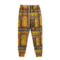 Sunset Ethnic African Tribal Print Sweatpants