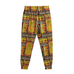 Sunset Ethnic African Tribal Print Sweatpants