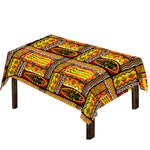 Sunset Ethnic African Tribal Print Tablecloth