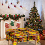 Sunset Ethnic African Tribal Print Tablecloth