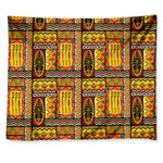 Sunset Ethnic African Tribal Print Tapestry