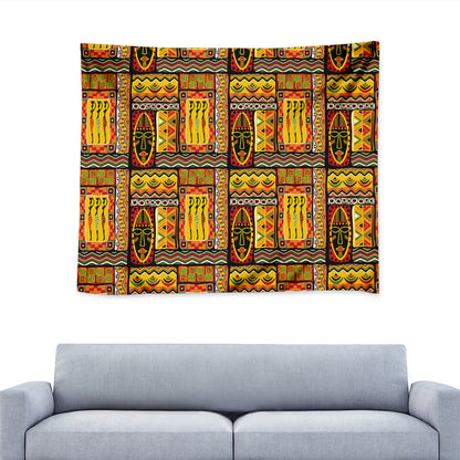 Sunset Ethnic African Tribal Print Tapestry
