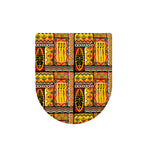 Sunset Ethnic African Tribal Print Toilet Lid Cover