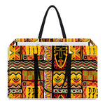 Sunset Ethnic African Tribal Print Utility Tote Bag