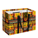 Sunset Ethnic African Tribal Print Utility Tote Bag