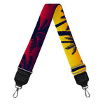 Sunset Hibiscus Palm Tree Pattern Print Bag Strap