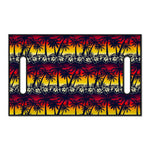 Sunset Hibiscus Palm Tree Pattern Print Golf Cart Seat Cover