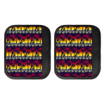 Sunset Hibiscus Palm Tree Pattern Print Handle Covers