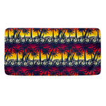 Sunset Hibiscus Palm Tree Pattern Print Towel