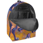 Sunset Horse Painting Print Backpack