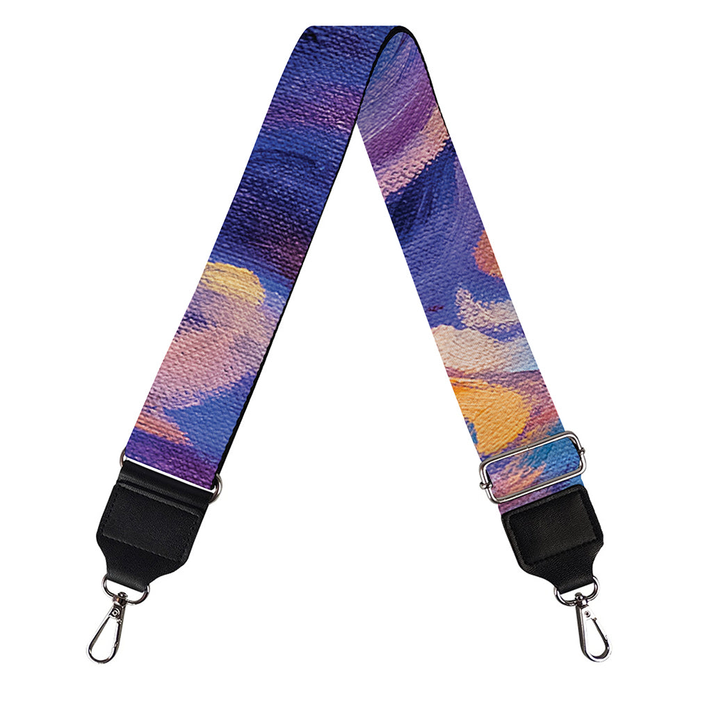 Sunset Horse Painting Print Bag Strap