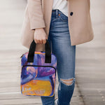 Sunset Horse Painting Print Bible Tote Bag