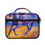 Sunset Horse Painting Print Briefcase Bible Bag