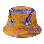 Sunset Horse Painting Print Bucket Hat