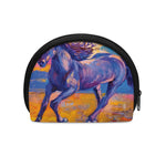 Sunset Horse Painting Print Coin Purse