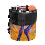 Sunset Horse Painting Print Drawstring Makeup Bag