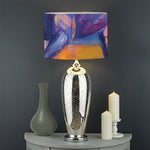 Sunset Horse Painting Print Drum Lamp Shade