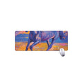 Sunset Horse Painting Print Extended Mouse Pad