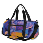 Sunset Horse Painting Print Gym Bag