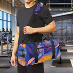 Sunset Horse Painting Print Gym Bag