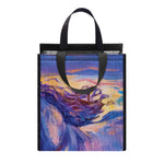 Sunset Horse Painting Print Insulated Lunch Tote