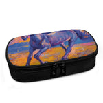 Sunset Horse Painting Print Insulin Cooler Travel Case