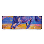Sunset Horse Painting Print Long Kitchen Mat