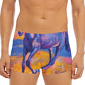 Sunset Horse Painting Print Men's Short Boxer Briefs