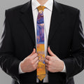 Sunset Horse Painting Print Necktie