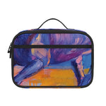 Sunset Horse Painting Print Portable Lunch Bag