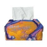 Sunset Horse Painting Print Rectangle Tissue Box Cover