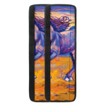 Sunset Horse Painting Print Refrigerator Handle Covers