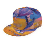 Sunset Horse Painting Print Snapback Cap