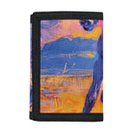 Sunset Horse Painting Print Trifold Wallet