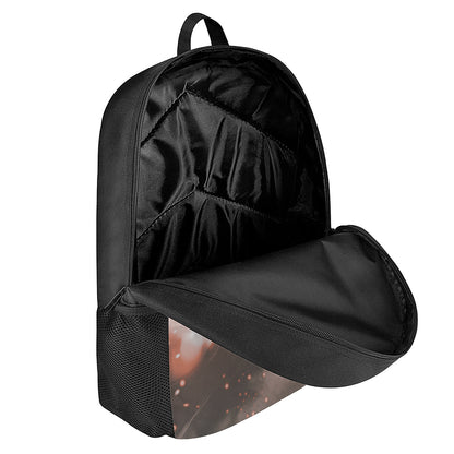 Sunset Japanese Samurai Print 17 Inch Backpack