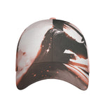 Sunset Japanese Samurai Print Baseball Cap
