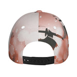 Sunset Japanese Samurai Print Baseball Cap