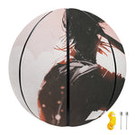 Sunset Japanese Samurai Print Basketball
